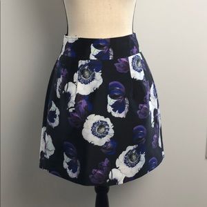 NEW WITH TAGS J.Crew Floral Skirt - Size 0